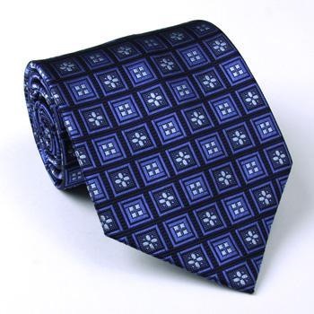 方格领带